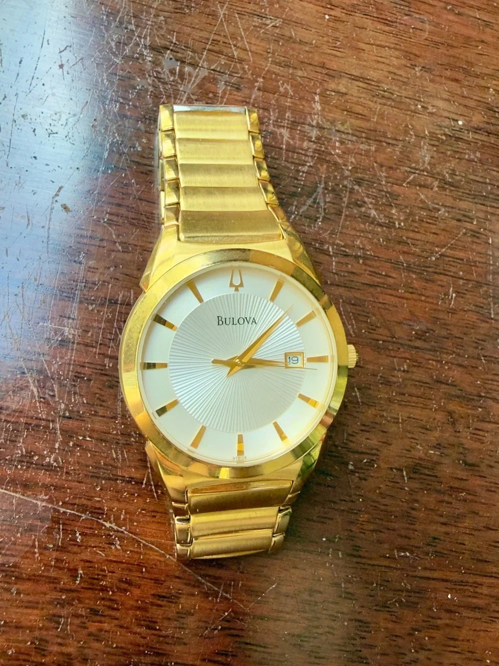 Bulova 98B134 Gold-Tone Men’s Watch